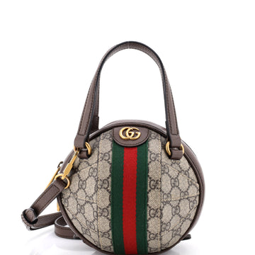 Gucci Ophidia Basketball Bag GG Coated Canvas Mini
