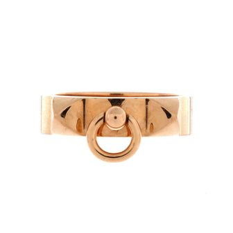 Hermes Collier de Chien Ring 18K Rose Gold Small