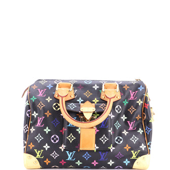 Louis Vuitton Speedy Handbag Monogram Multicolor 30