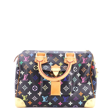 Louis Vuitton Speedy Handbag Monogram Multicolor 30