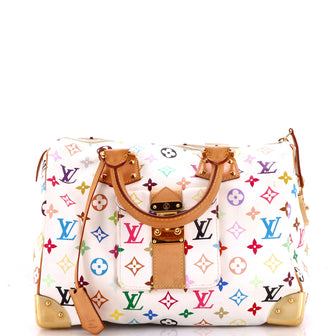 Louis Vuitton Speedy Handbag Monogram Multicolor 30