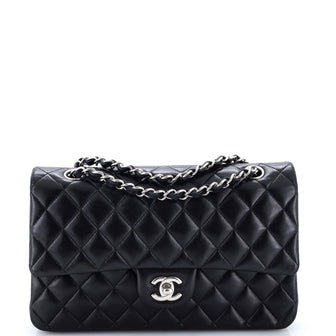 Chanel Classic Double Flap Bag Quilted Lambskin Medium