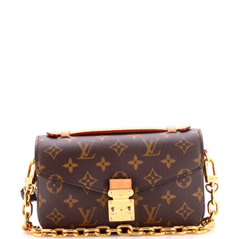 Louis Vuitton Pochette Metis Monogram Canvas East West