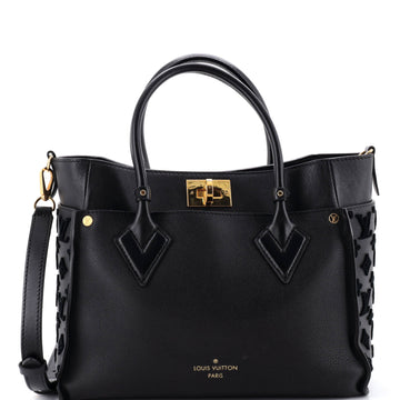 Louis Vuitton On My Side Tote Monogram Tuffetage Leather MM