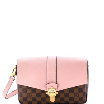 Louis Vuitton Clapton Handbag Damier and Leather PM