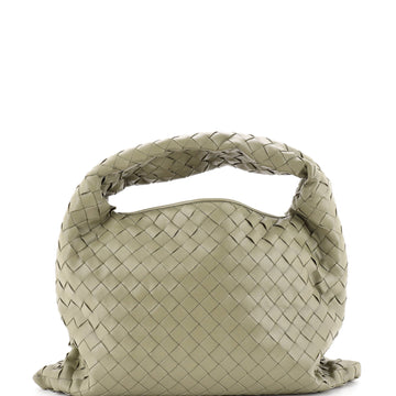 Bottega Veneta Hop Hobo Intrecciato Leather Small