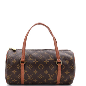 Louis Vuitton Papillon Handbag Monogram Canvas 26