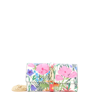Gucci x Ken Scott Jackie 1961 Chain Wallet Printed Leather