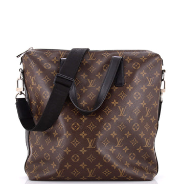 Louis Vuitton Kitan Handbag Macassar Monogram Canvas