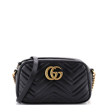 Gucci GG Marmont Shoulder Bag Matelasse Leather Small