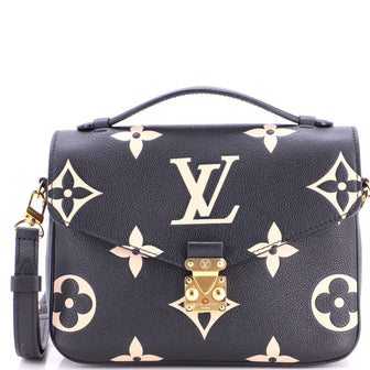 Louis Vuitton Pochette Metis Bicolor Monogram Empreinte Giant