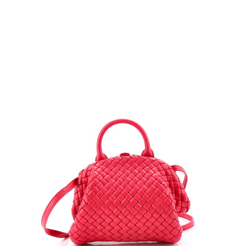 Bottega Veneta Padded Handle Tote Intrecciato Nappa Mini