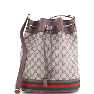 Gucci Ophidia Bucket Bag GG Coated Canvas Medium