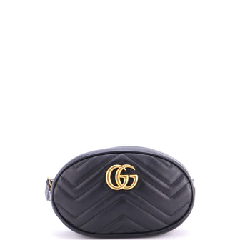 Gucci GG Marmont Belt Bag Matelasse Leather