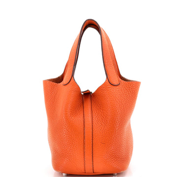 Hermes Picotin Lock Bag Clemence PM