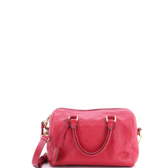 Louis Vuitton Speedy Bandouliere NM Bag Monogram Empreinte Leather 25