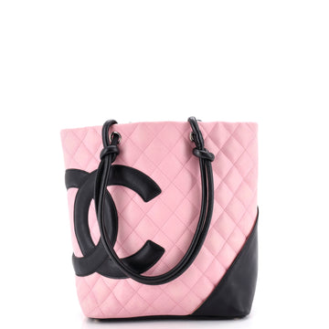 Chanel Cambon Tote Quilted Leather Medium