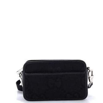 Gucci Camera Bag Jumbo GG Canvas Mini