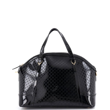 Gucci Nice Top Handle Bag Microguccissima Patent Medium