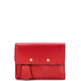 Louis Vuitton Pont Neuf Wallet Monogram Empreinte Leather Compact