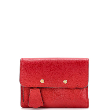 Louis Vuitton Pont Neuf Wallet Monogram Empreinte Leather Compact