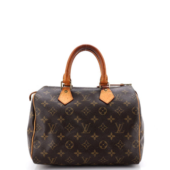 Louis Vuitton Speedy Handbag Monogram Canvas 25