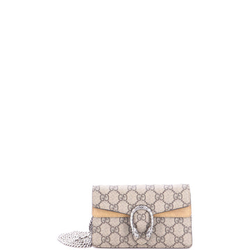 Gucci Dionysus Bag GG Coated Canvas Super Mini