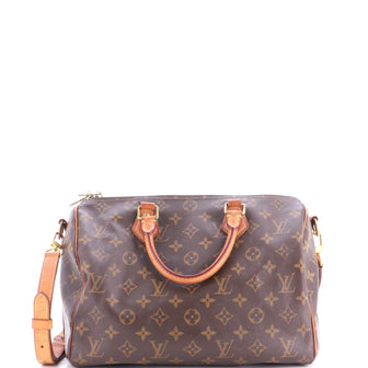 Louis Vuitton Speedy Bandouliere Bag Monogram Canvas 30