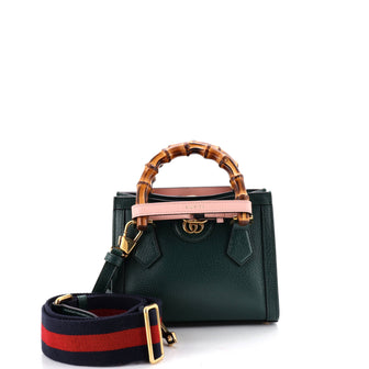 Gucci Diana NM Bamboo Handle Tote Leather Mini