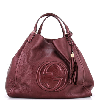 Gucci Soho Shoulder Bag Leather Large