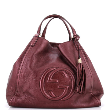 Gucci Soho Shoulder Bag Leather Large
