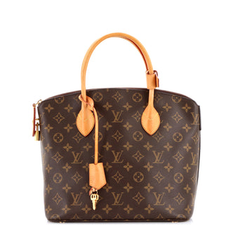 Louis Vuitton Lockit NM Handbag Monogram Canvas PM