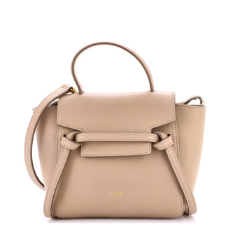 Celine Belt Bag Textured Leather Pico