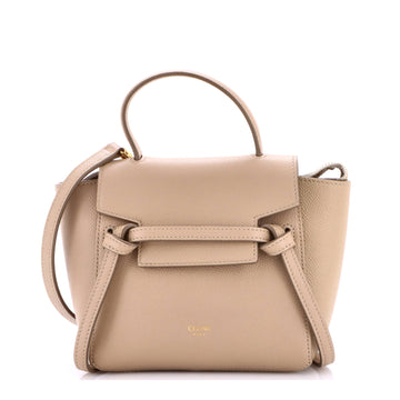 Celine Belt Bag Textured Leather Pico