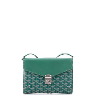 Goyard Chypre Wallet on Strap Coated Canvas with Leather