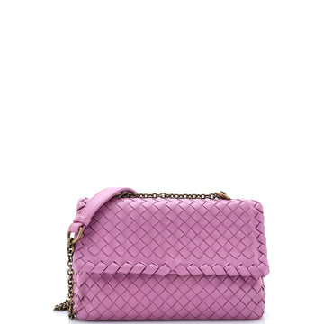 Bottega Veneta Olimpia Crossbody Bag Intrecciato Nappa Small