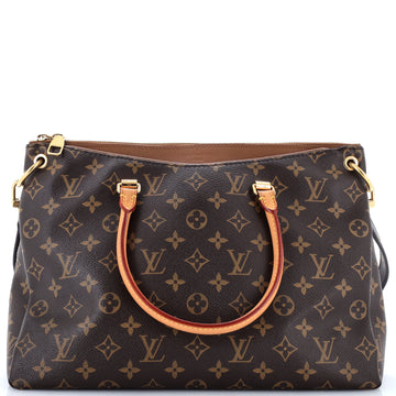 Louis Vuitton Pallas Tote Monogram Canvas with Leather
