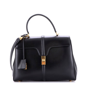 Celine 16 Top Handle Bag Smooth Calfskin Medium