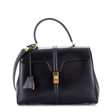 Celine 16 Top Handle Bag Smooth Calfskin Medium