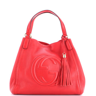 Gucci Soho Shoulder Bag Leather Medium