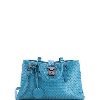 Bottega Veneta Roma Bag Intrecciato Nappa Small
