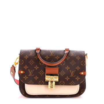 Louis Vuitton Vaugirard Handbag Monogram Canvas with Leather