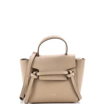 Celine Belt Bag Textured Leather Pico