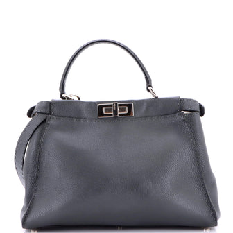 Fendi Selleria Peekaboo Bag Leather Medium