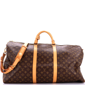 Louis Vuitton Keepall Bandouliere Bag Monogram Canvas 60