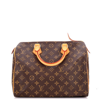 Louis Vuitton Speedy Handbag Monogram Canvas 30