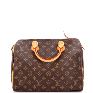 Louis Vuitton Speedy Handbag Monogram Canvas 30