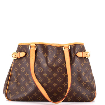 Louis Vuitton Batignolles Handbag Monogram Canvas Horizontal