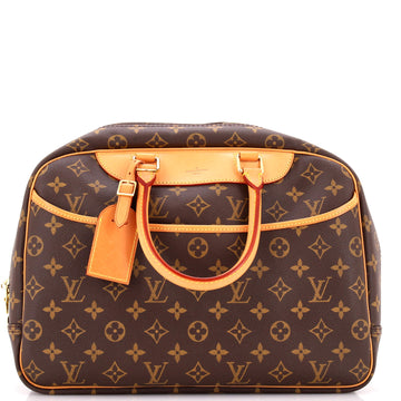 Louis Vuitton Deauville Handbag Monogram Canvas