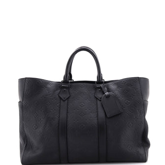 Louis Vuitton Sac Plat 24H Bag Monogram Taurillon Leather